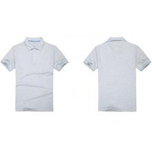 高端T恤纯棉POLO衫竹炭纤维短袖T恤男 女短袖工作服T恤工衣舒适高