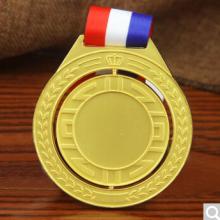 金属奖牌定做 跑步运动会奖章 比赛金银铜挂牌金牌通用奖牌 金牌