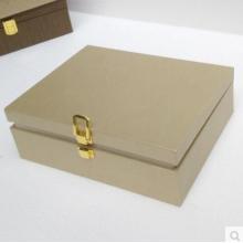 金色方形高档化妆品礼品盒精美包装盒 纹绣色料套盒皮盒定制LOGO
